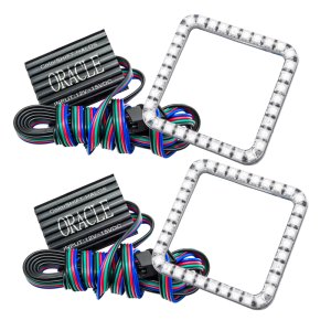 Ford F-350 Fog Light Halo Kit - ORACLE Lighting - LED Halo Kit - ColorSHIFT - `05-`07 Ford F-350 Fog Light Halo Kit - ORACLE Lighting - LED Halo Kit - ColorSHIFT - `05-`07